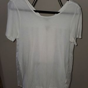 XS Clu, Silk/Modal White Tee